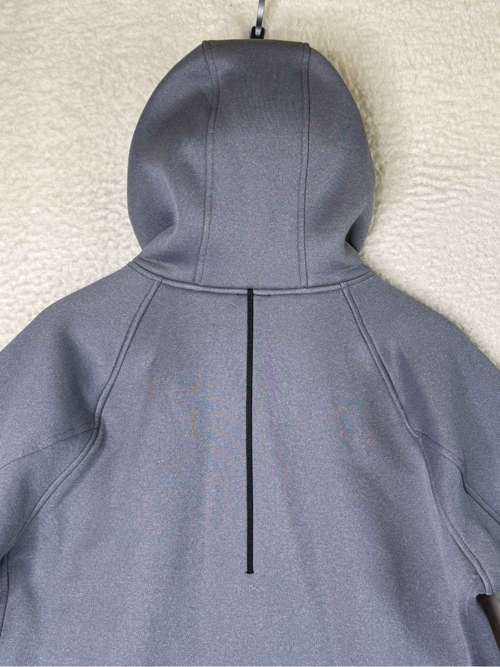 Lululemon Baker Day Thermo Fleece Hoodie Full Zip Jacket Grey Men's Size Medium - Picture 9 of 12